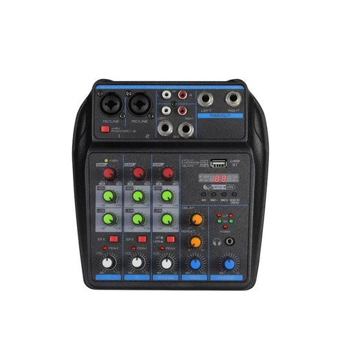Channel audio mixer with - mixer, 48v