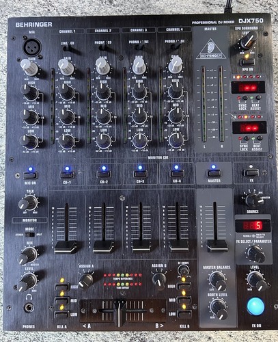 Behringer djx750 pro mixer - behringer,
