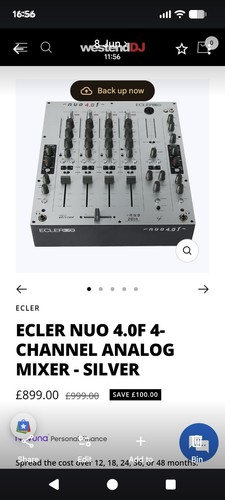 Ecler nuo analogue 4 - 4.0, f