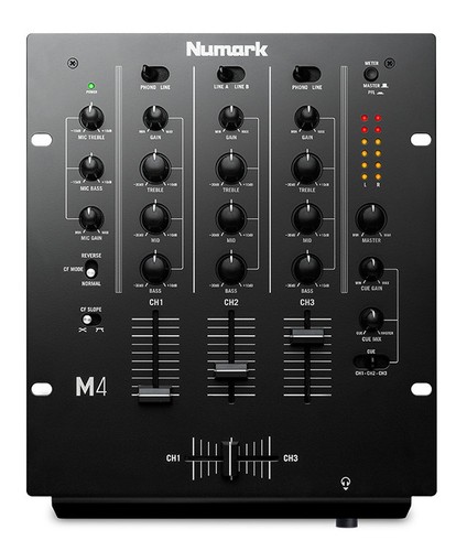 Numark 3 channel dj - m4, 3-channel