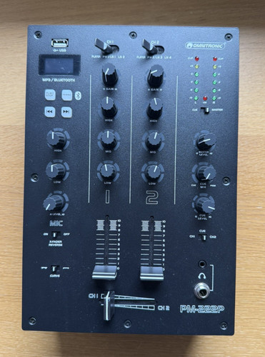 Omnitronic 222p channel - pm-222p, 2-channel