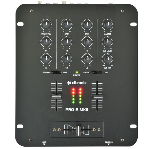 Citronic pro mkii channel - mkii, 2-channel