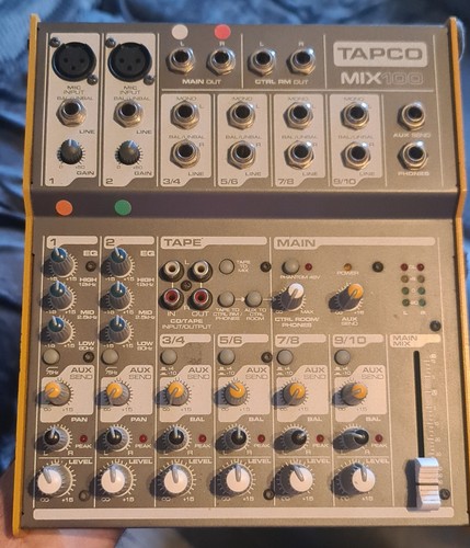 Tapco mix 100 audio - 100, with