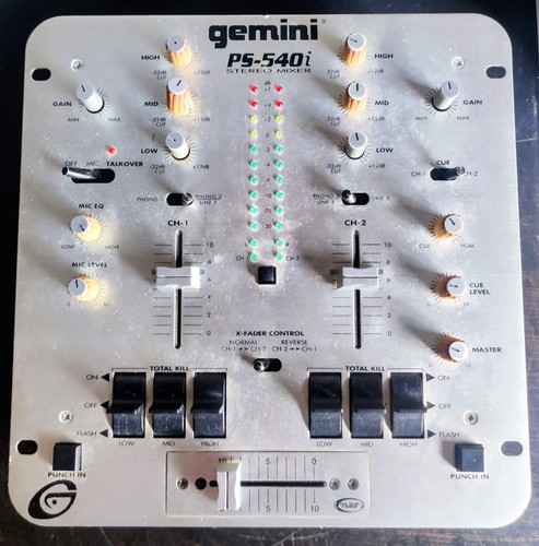 Gemini 540i mixer spares - mixer,