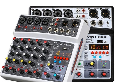 Bomge 6 channel dj - 🎚️, 6-channel