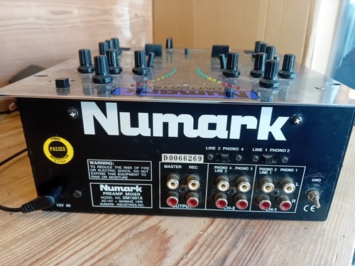 Numark dm1001x preamp mixer - numark,