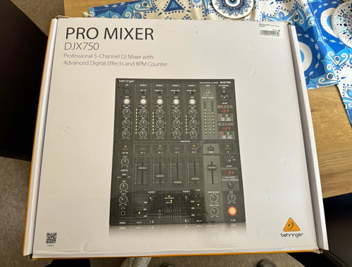 Behringer djx750 pro mixer - behringer,