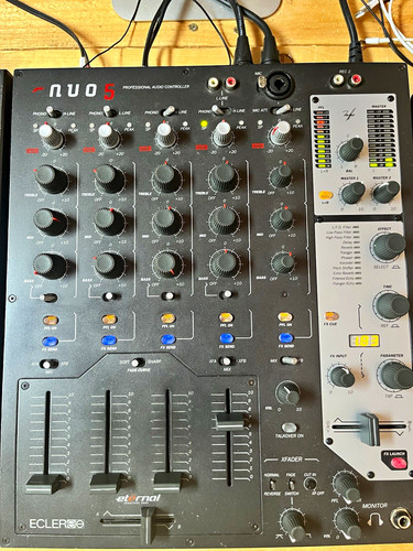 Ecler nuo channel - 5, mixer