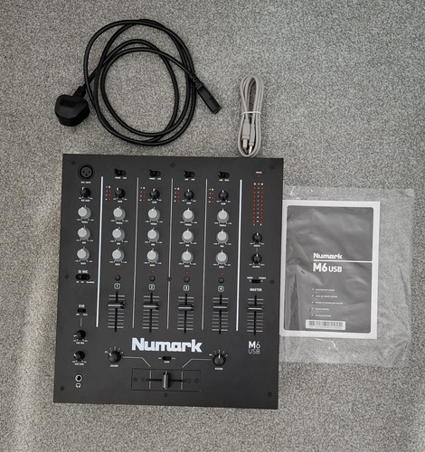 Numark usb channel - numark, m6