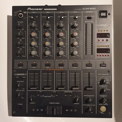 Pioneer djm 500 channel dj - 4-channel,