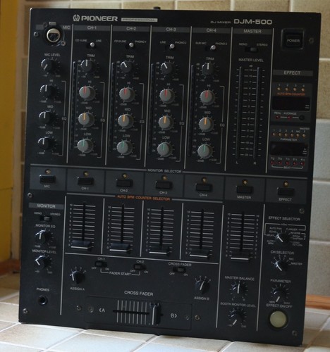 Pioneer djm 500 - pioneer, mixer,