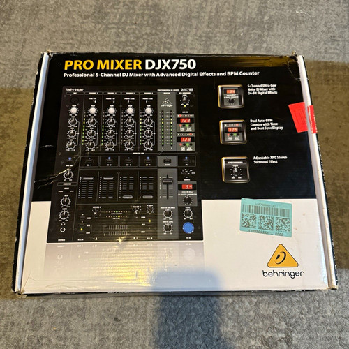 Behringer djx750 pro mixer - behringer,