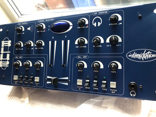 Intimidation blue dj mixer - dj,